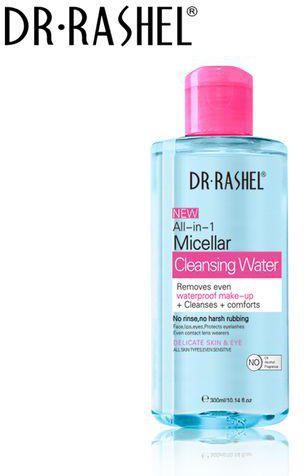 Dr. Rashel All in 1 Micellar Cleansing Water Makeup Remover ,300ml