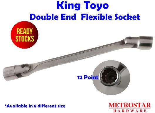 King Toyo Double End  Flexible Socket
