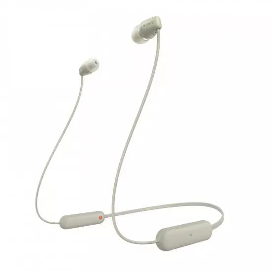 SONY WI-C100 wireless headphones, gray | Gear-up.me