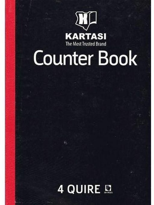 karatasi Counter Book A4 4 Quire.