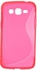 S Shape Soft TPU Gel Case for Samsung Galaxy Grand 2 G7102 G7105 G7106 - Rose