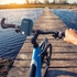 TWS Portable Motorcycle/ Bike Wireless Bluetooth Speaker-Dark Blue