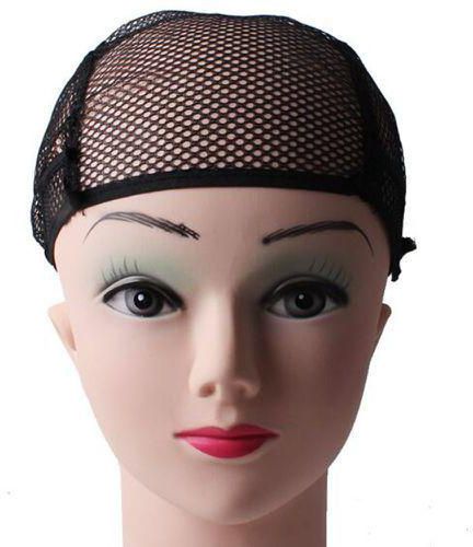 Fashion Caps Black Wig Hair Hairnets Mesh Weaving Cap & Hairnets Weaving Wig