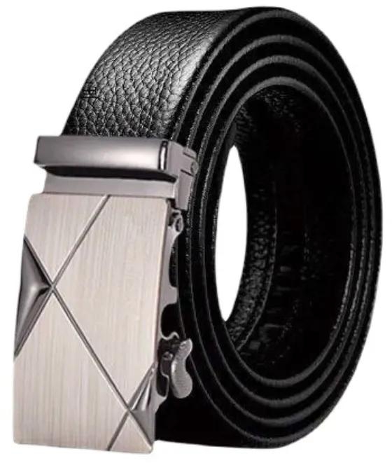 Men's Ratchet Belt with Automatic Sliding Buckle New Design Unisex Double Buckle Tactical Belts Men Adjustable Stretch Canvas Belts Women Elastics