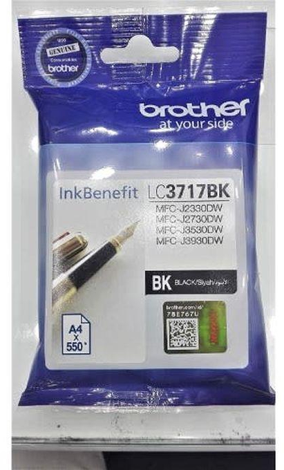 Brother LC 3717BK Black Ink Cartridge
