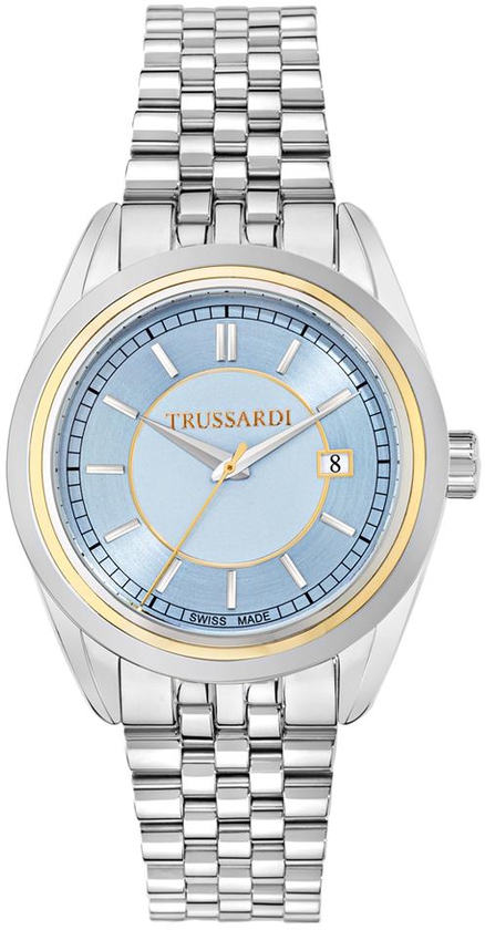 Trussardi Women's Lady Light blue Stainless Steel Quartz Watch