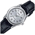ساعة يد بعقارب وسوار من الجلد طراز LTP-V001L-7BUDF - 25 مم - لون أسود للنساء