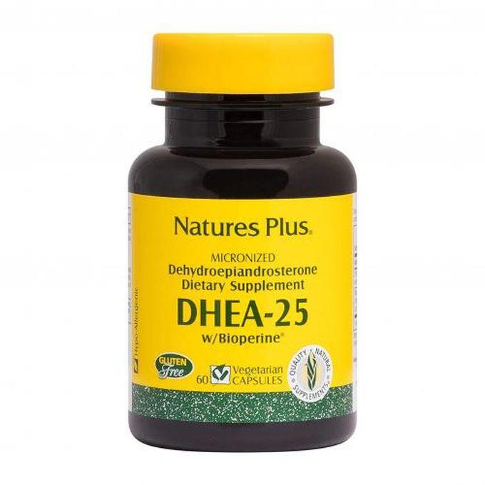 Natures Plus DHEA 25mg For Hormone Balance Supplement, Immune Support, Mood, Energy & Metabolism Booster