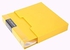 Deli Display Book Yellow A4 Folder Financial Information Box PP Material Durable Waterproof Simple Folder Insert Bag 80P A4 Folder Office Finishing Folder Deli Stationery