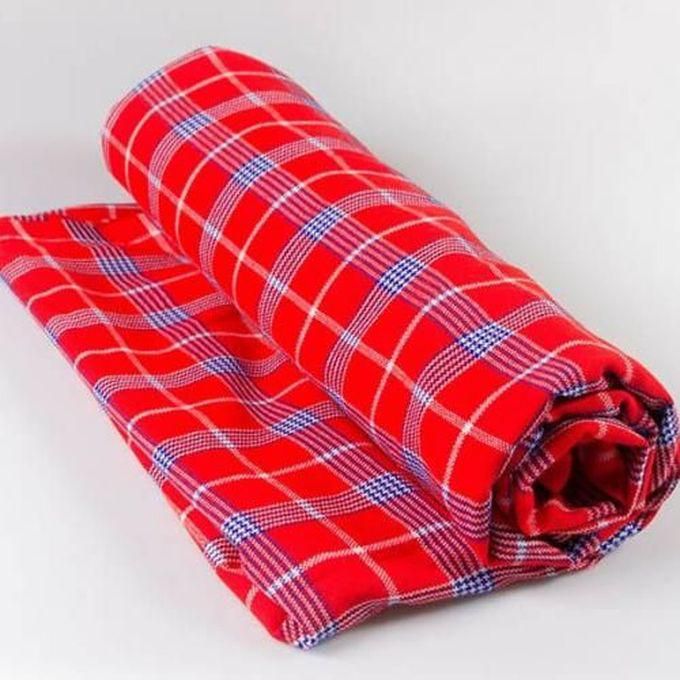 Fashion Maasai Wear Maasai Shuka Throw Blanket