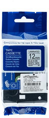 Officepoint Label Tape AZE-231 12mm*8m