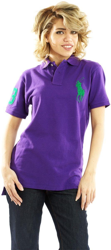 Polo Ralph Lauren T-Shirt Polo for Women , Size XL , Purple , 710-524115-045