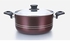 Trueval Stew Pot Dark Red Size 18 Cm