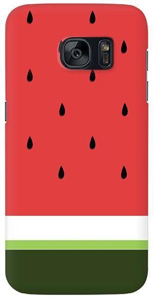 Stylizedd  Samsung Galaxy S7 Edge Premium Slim Snap case cover Matte Finish - Minimal Watermelon