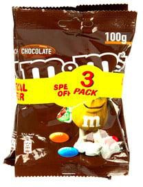 M&M's Chocolate Assorted Value Pack 3 x 100 g