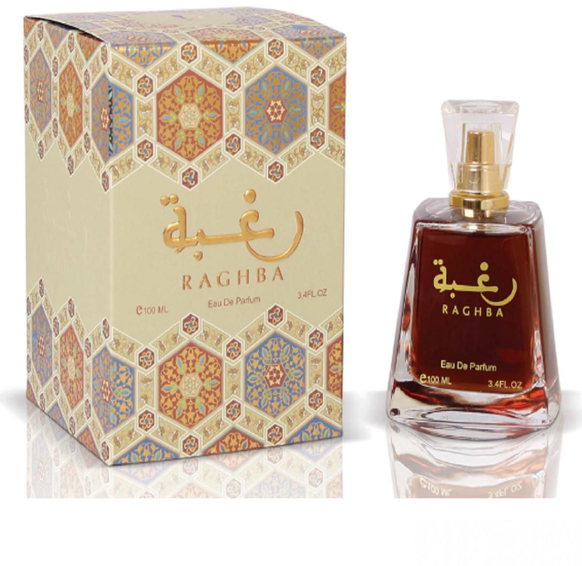 Lattafa Raghba Perfume For Men and Women, EDP 100ml