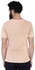 مستر باتن - Peach T Shirt With Stripped Detail -  DOGTS010