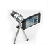 Aluminum 12X Zoom Metal Telescope Lens Camera Lens Tripod For iPhone 4 iPhone 5