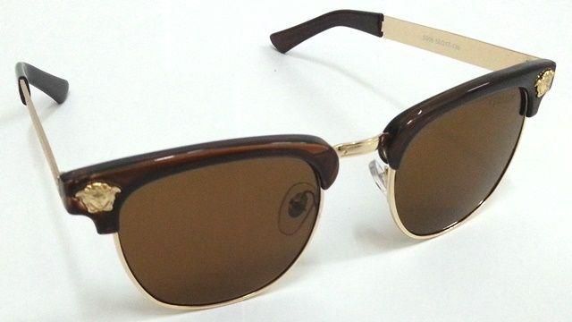 Sunglasses For Unisex Color Gold وBrown