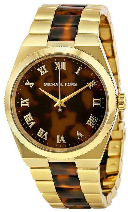 Michael Kors MK6151 Stainless Steel Watch - Gold/Brown
