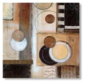 Abstract Patterned Decorative Wall Frame Grey/Beige/Black 30x30cm
