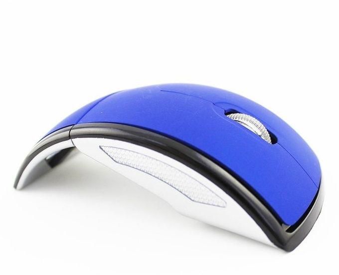 Wireless Foldable Arc Purple Mouse For Microsoft Lap Mouse