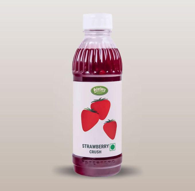 Osterberg Strawberry Fruit Crush Smoothie - 1L