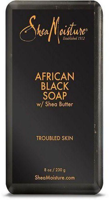 Shea Moisture African Black Soap With Shea Butter - 8oz