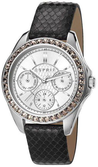 Esprit ES107872001 Leather Watch - Black