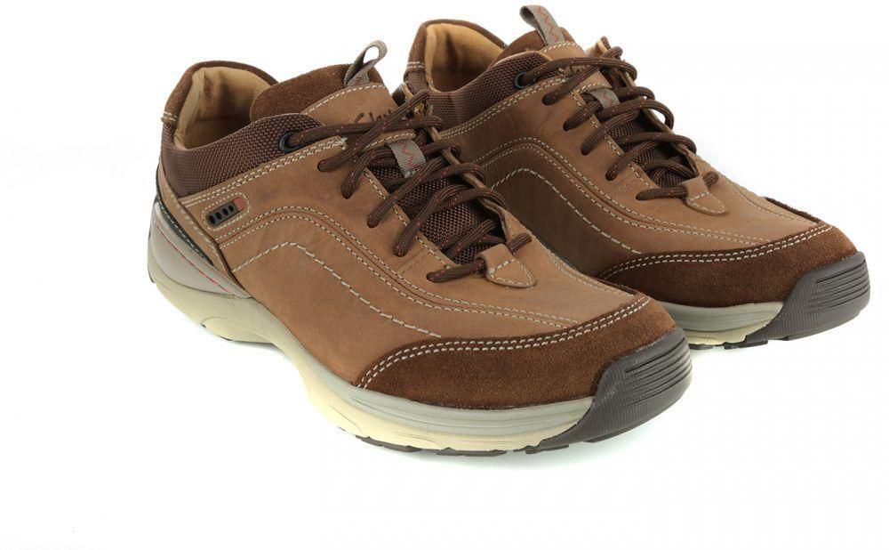 حذاء كاجوال من كلاركس للرجال - مقاس 10.5 US، بني، 26068117