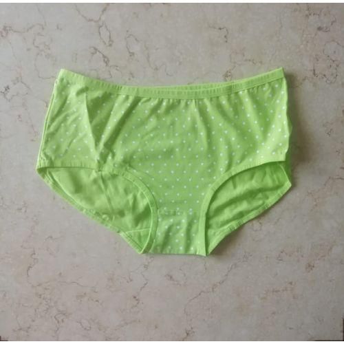 Women Cute Dotted Underwear-Green
