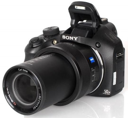 Sony DSC-H400 CyberShot 3.0" 63x Optical Zoom 20.1MP Digital Camera Black
