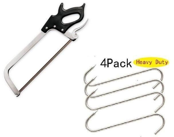 Stainless Butcher Hand Meat Saw+FREE 4 PCS HOOKS