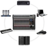 12 قناة بلوتوث المرحلة / الصوت المباشر استوديو الصوت خلط وحدة USB خلاط جديد
