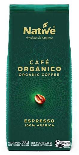 Native Organic Arabica Coffee Beans 500g