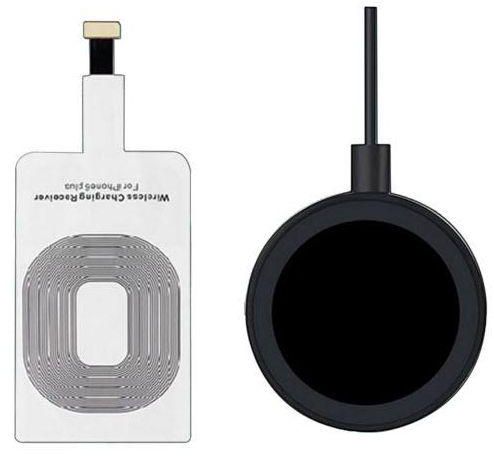 Wireless Charger by OEM for IPhone 6, 6 Plus, 5S, 5C, 5, Black, HZ-0043