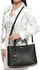 DKNY R1611004-001 Bryant Park Satchel Bag for Women - Leather, Black