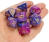 Generic 7PCS/Set Dungeons & Dragons MTG Polyhedral Game Dice Two-Color DND RPG D4-D20
