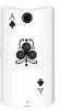 Stylizedd HTC One M9 Slim Snap Case Cover Matte Finish - Ace of Clubs