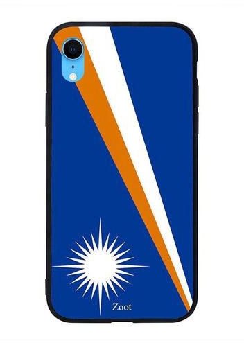Skin Case Cover -for Apple iPhone XR Marshal Island Flag نمط علم جزيرة مارشال