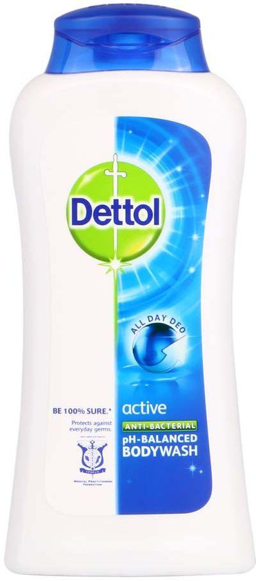Dettol Active Antibacterial Shower Gel 250ml