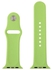 Rubber Sport Watchband With Pin-And-Tuck Closure For Apple Watch 38mm أخضر