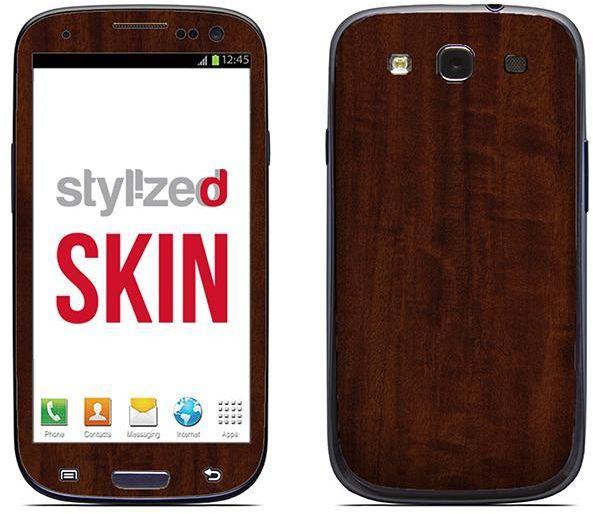 Stylizedd Premium Vinyl Skin Decal Body Wrap for Samsung Galaxy S3 - Wood Primavera