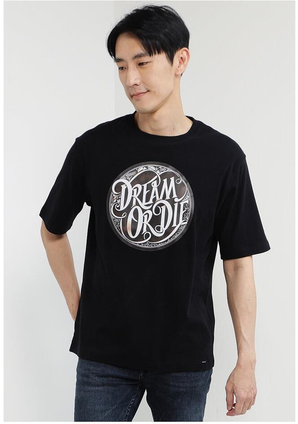 Quotes Series Dream or Die Oversized Men T-Shirt - 4 Sizes