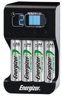 Energizer Smart Digital Charger With 4 AA Rechargable Batteries 2300 mah
