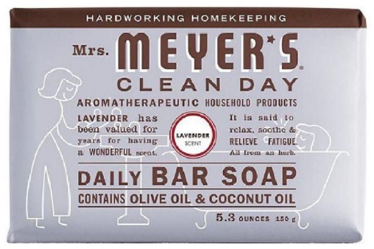 2-Piece Mrs Meyers Daily Bar Soap Set 2 x 5.3 ounce