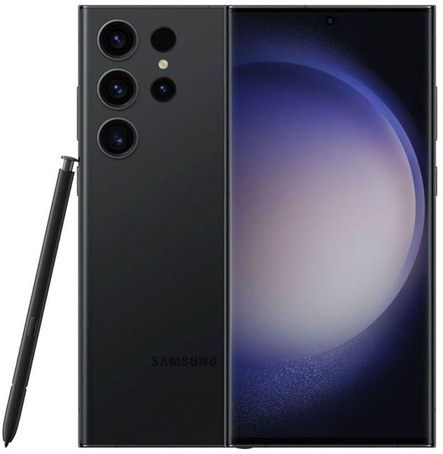 Samsung Galaxy S23 Ultra - 6.8 Inches - 5G - 256GB/12GB - Phantom Black