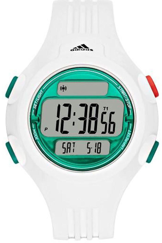 Adidas Unisex White Dial Silicone Band Watch - ADP3230