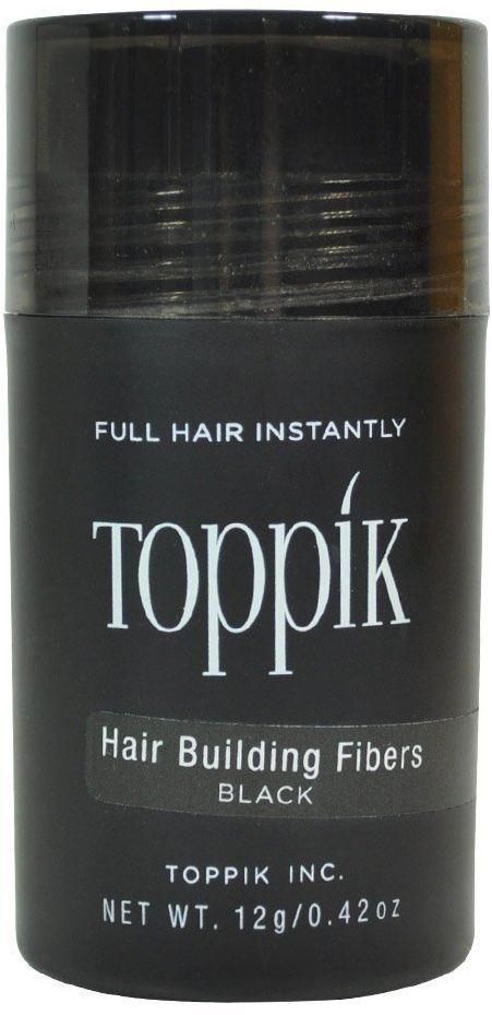 TOPPIK Hair Building Fibers - 12gm BLACK