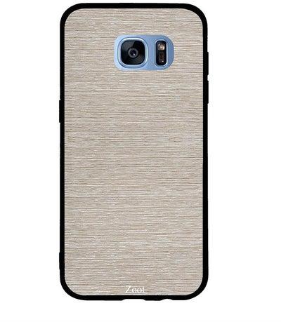 Protective Case Cover For Samsung Galaxy S7 Edge Off White Pattern
